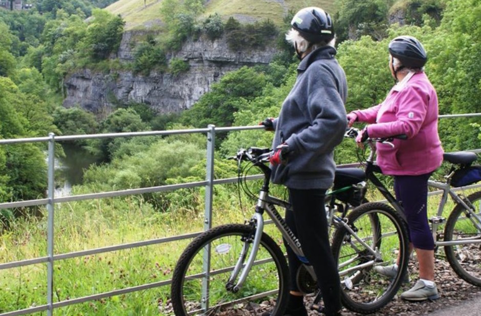 Cycling on the Monsal Trail