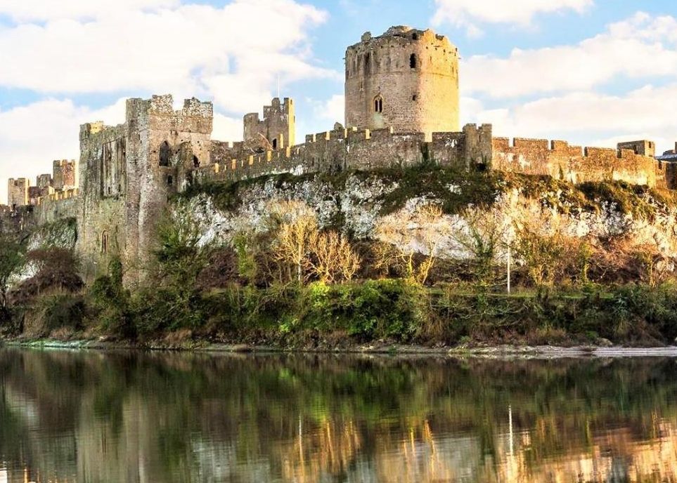 Pembroke Castle - a pet friendly attraction and a must-visit in West Wales!