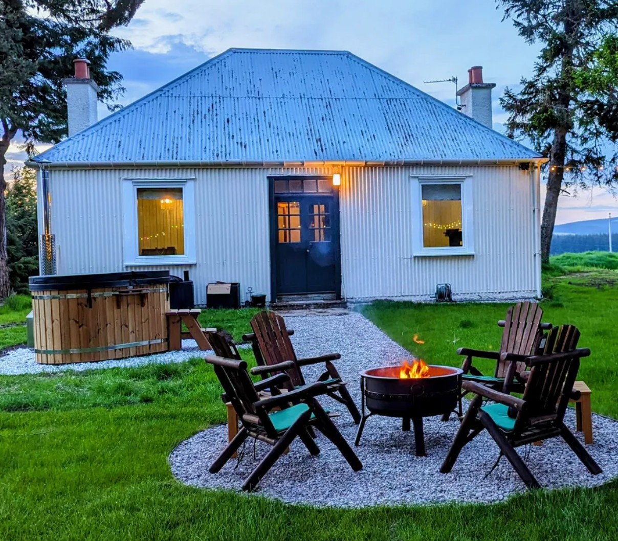 Hot Tub Cottages in Inverness-Shire