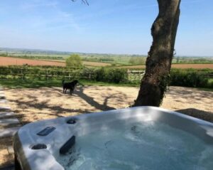 Knapp Lane Barn North Curry hot tub