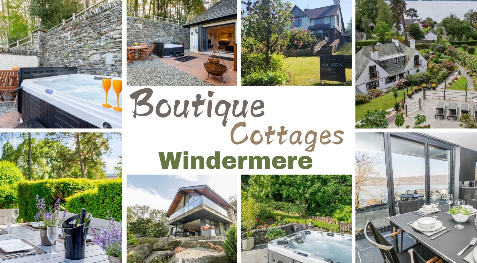 Must-See 5-Star Rated Windermere Boutique Cottages