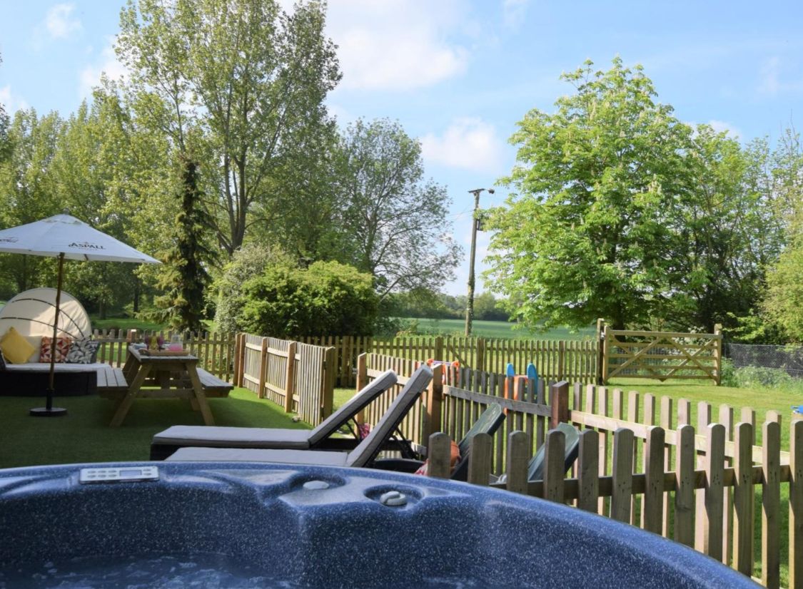 The Farm House At Shelton - view from the hot tub